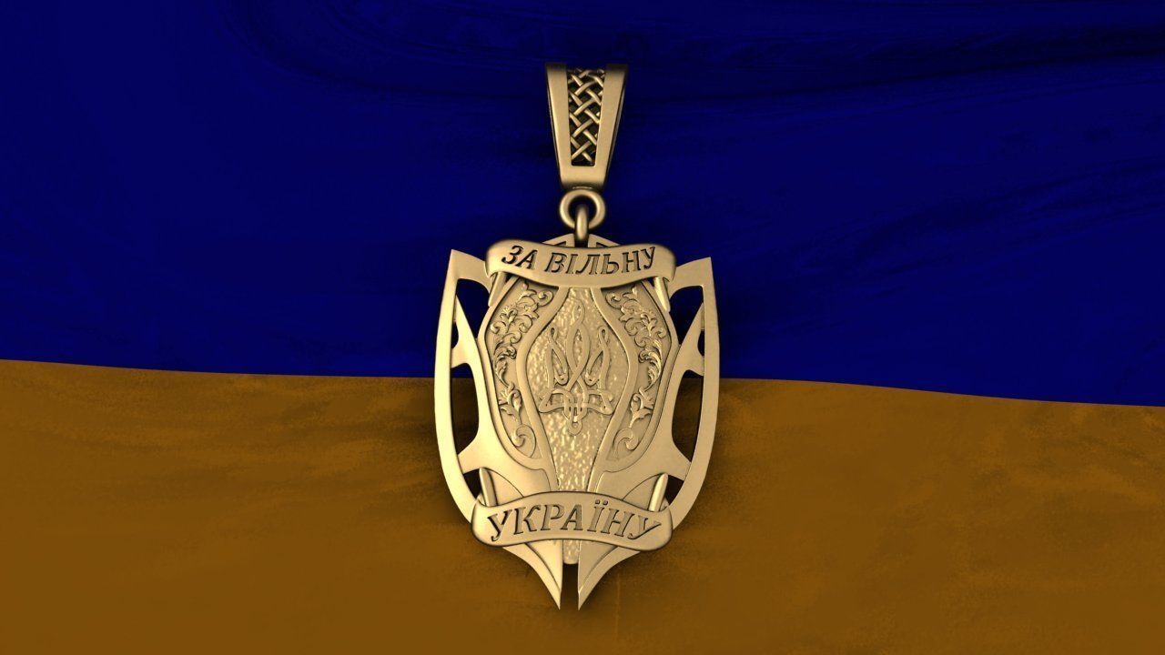 Ukrainian Trident 3D print model_5