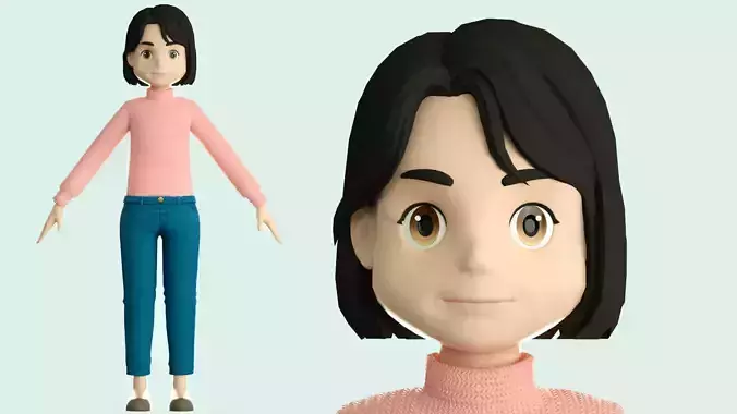 cartoon mom mother family