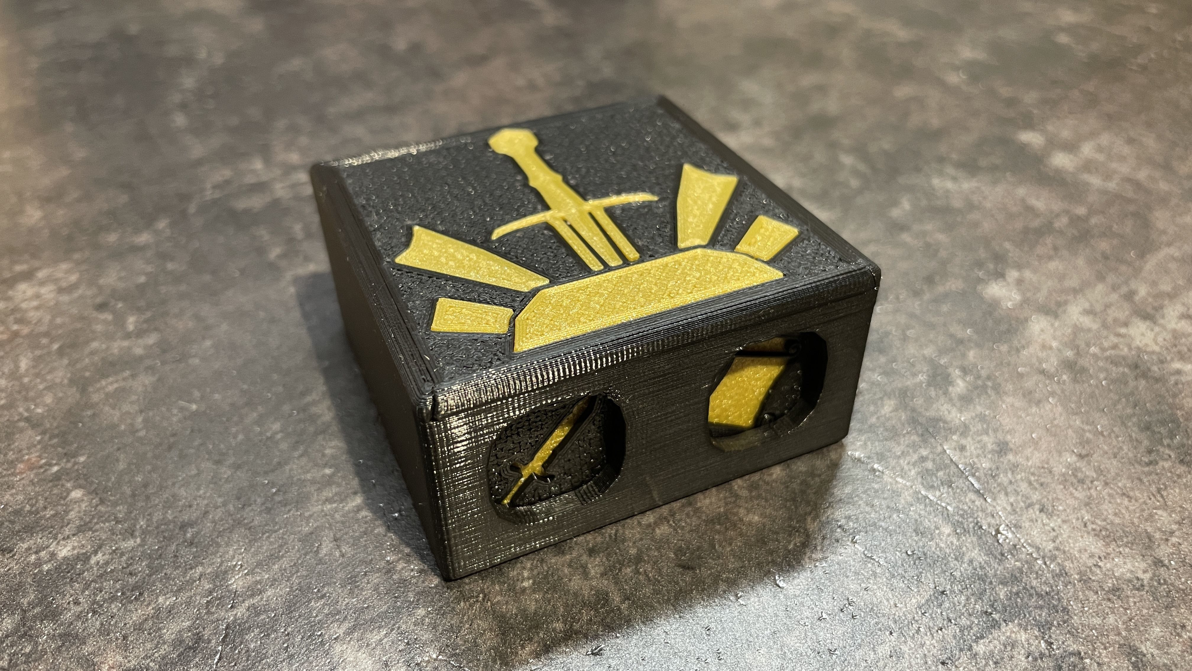 RPG tockens and Travel box Stl 3D print model_1