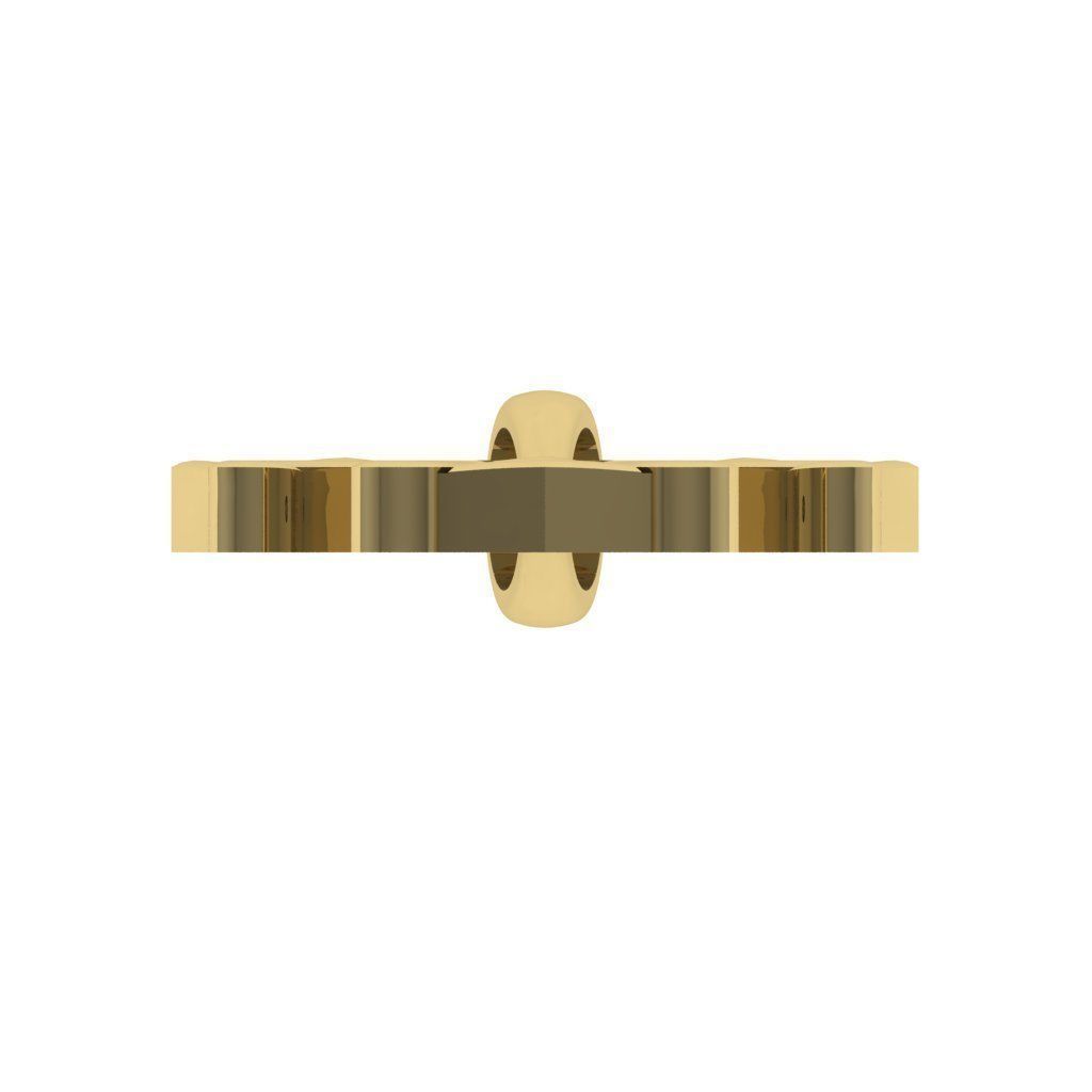 Cross-Pendant gold cross pendant 3D print model_2