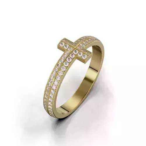 Pave Rings Woman 2
