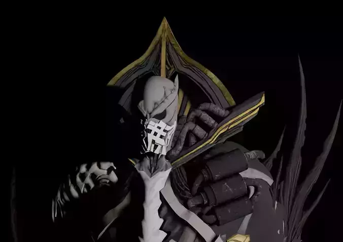 Blackdeath dota character art 3D model