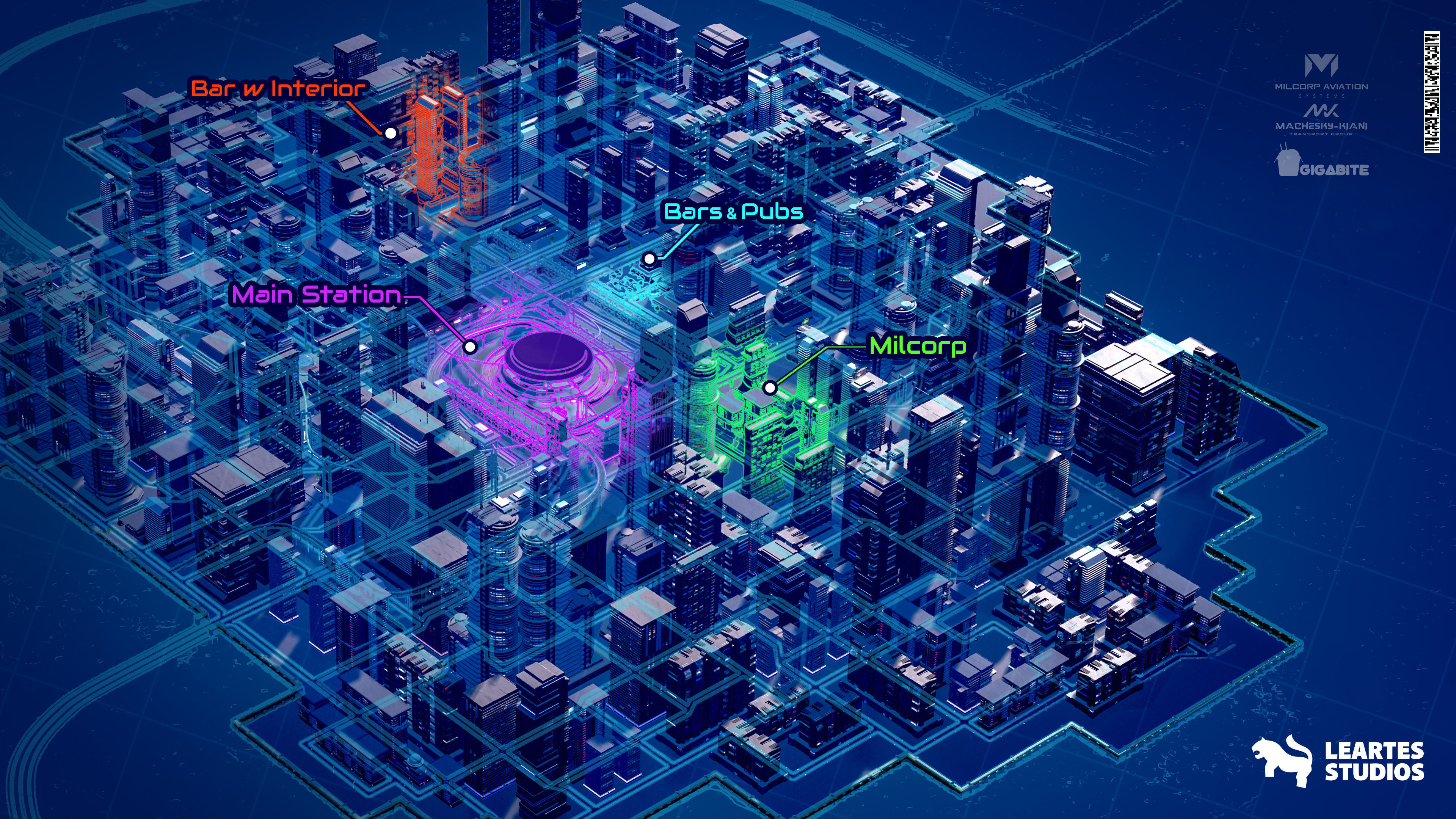 Cyberpunk Gigapack Low-poly 3D model_26