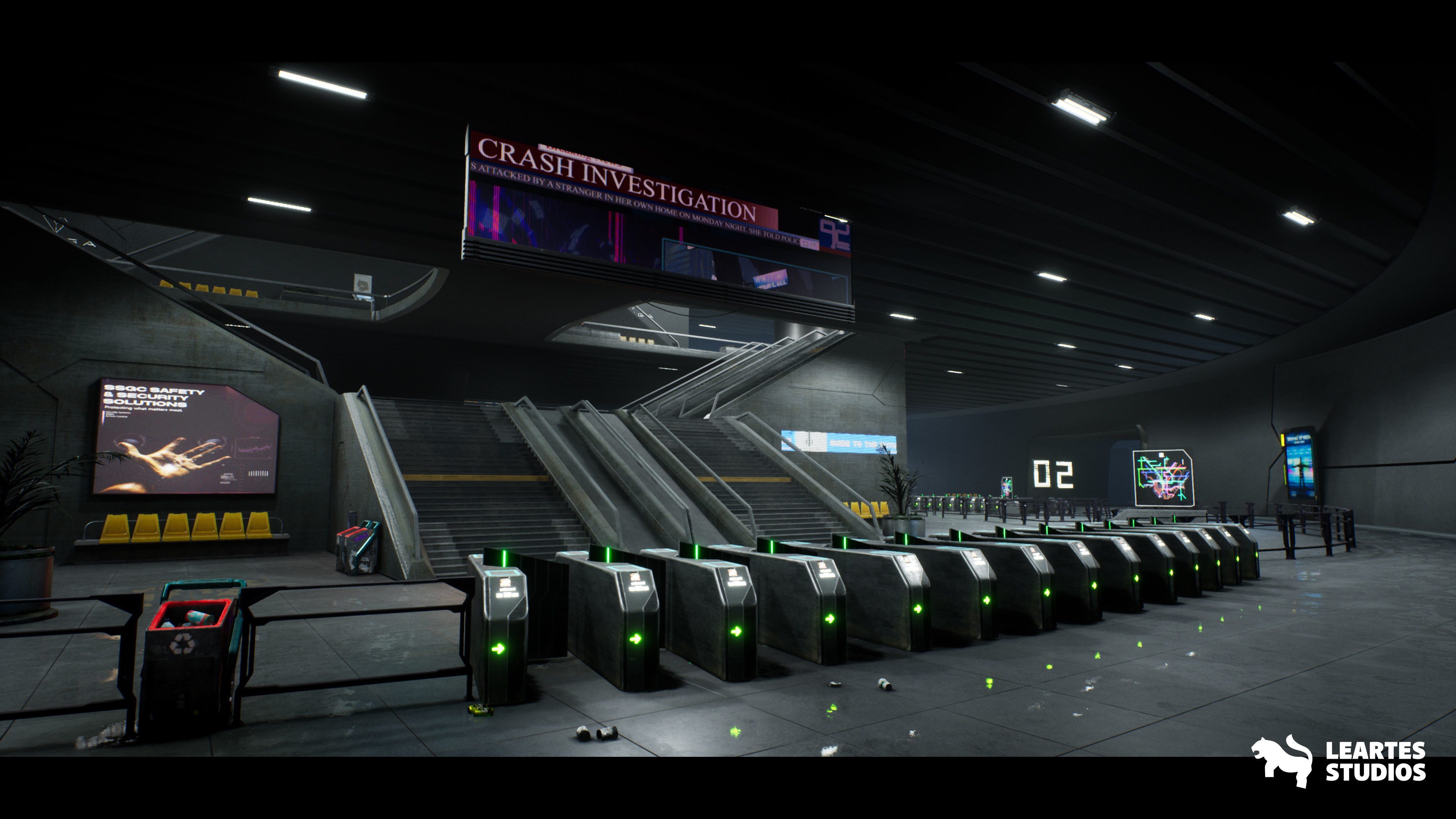 Cyberpunk Gigapack Low-poly 3D model_12