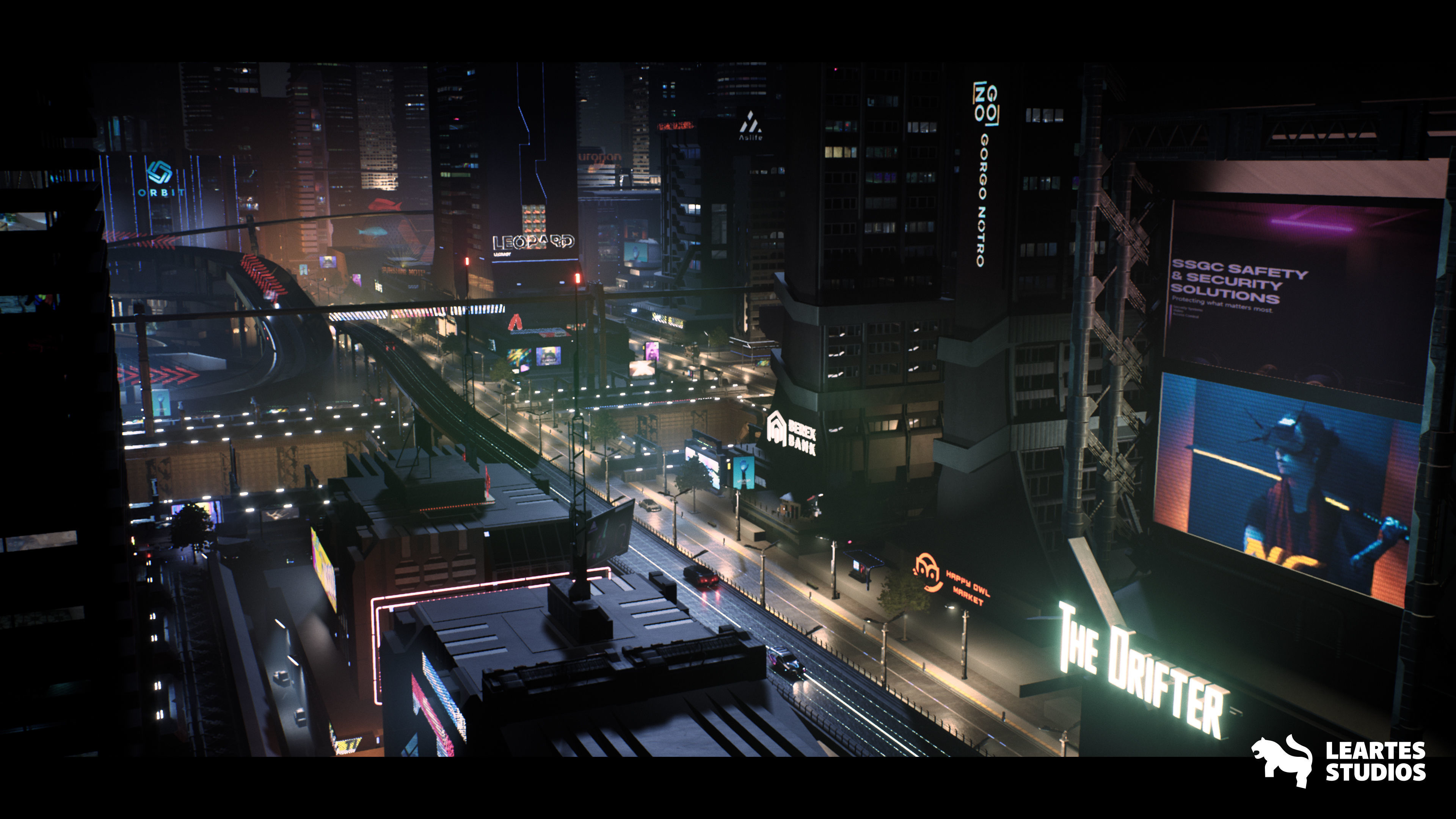 Cyberpunk Gigapack Low-poly 3D model_10