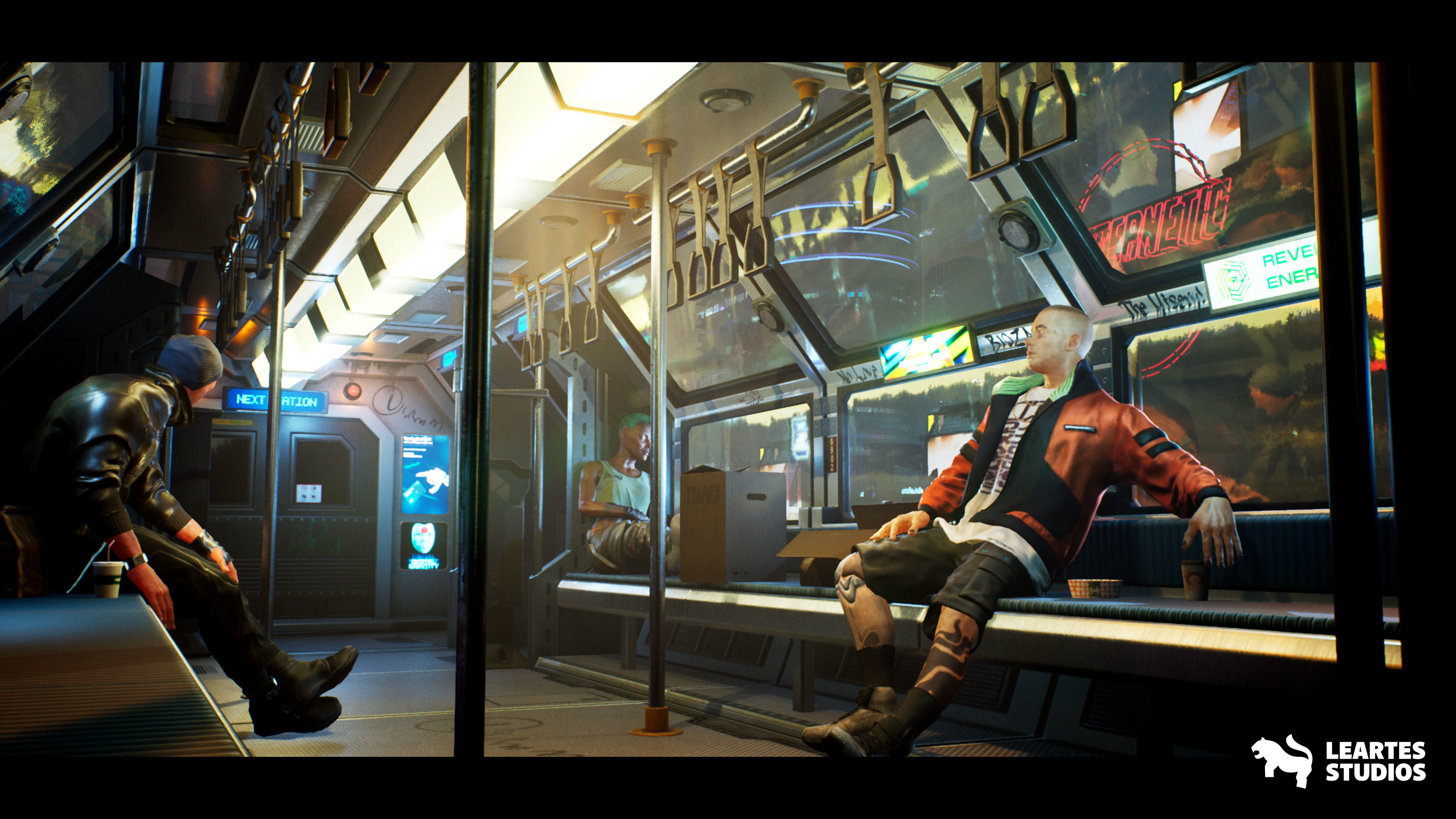 Cyberpunk Gigapack Low-poly 3D model_4