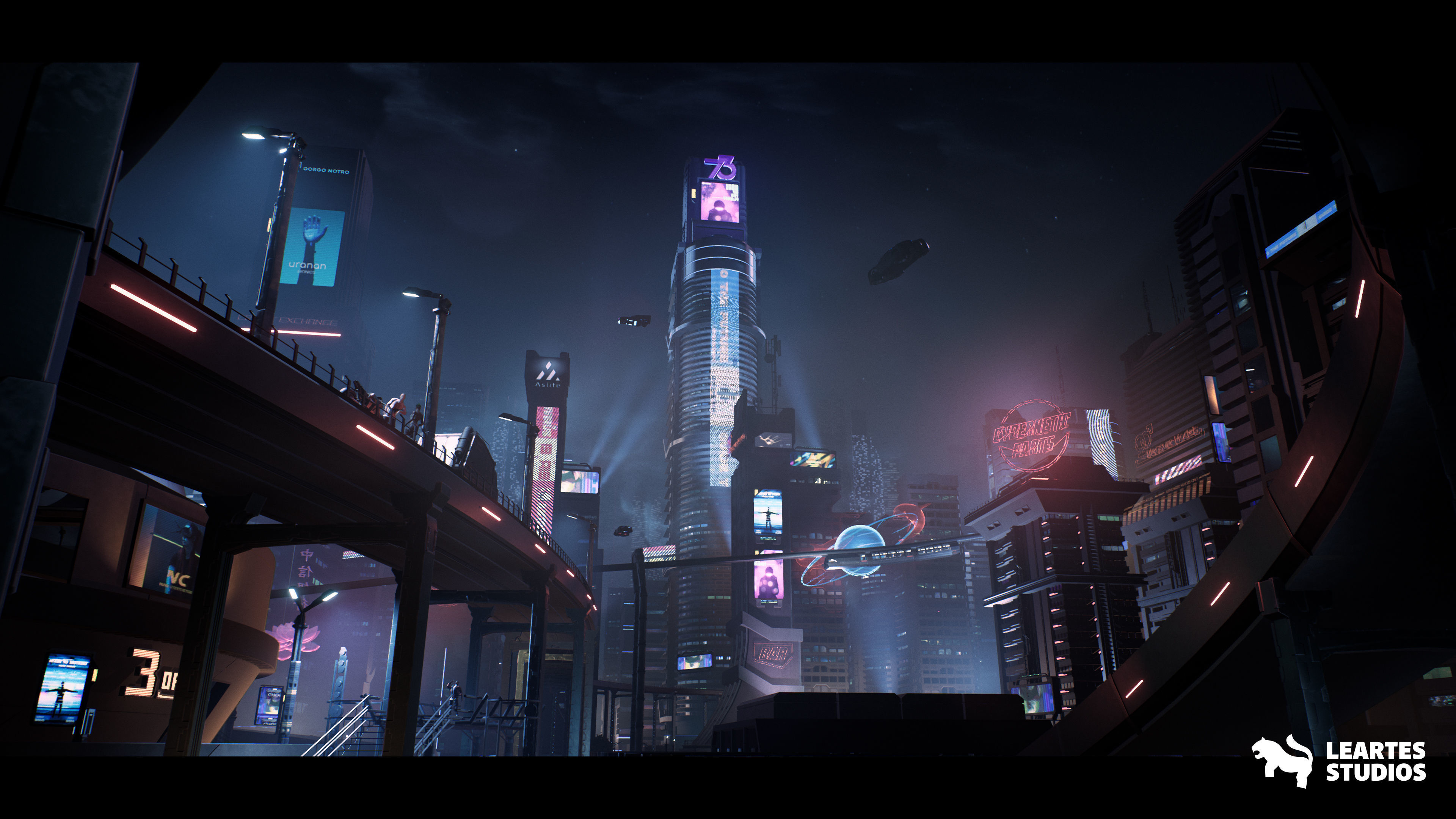 Cyberpunk Gigapack Low-poly 3D model_13