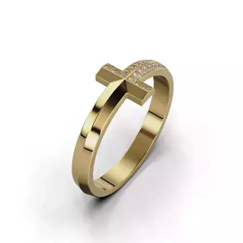 Pave Rings Woman 3