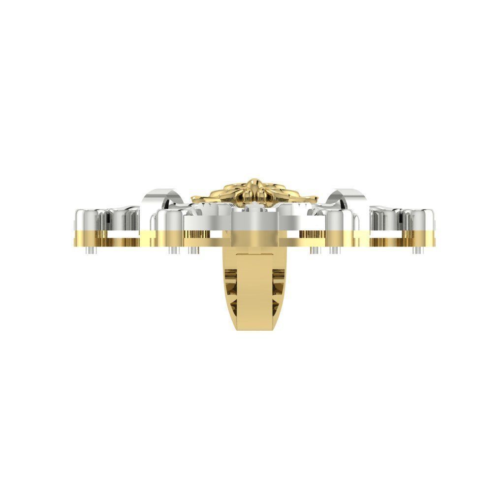 Luxurious Cross Pendant 3D print model_2