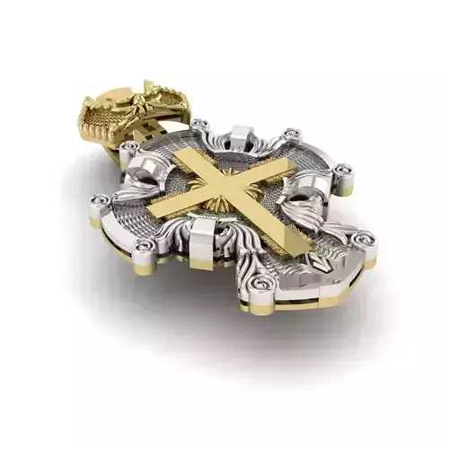 Luxurious Cross Pendant