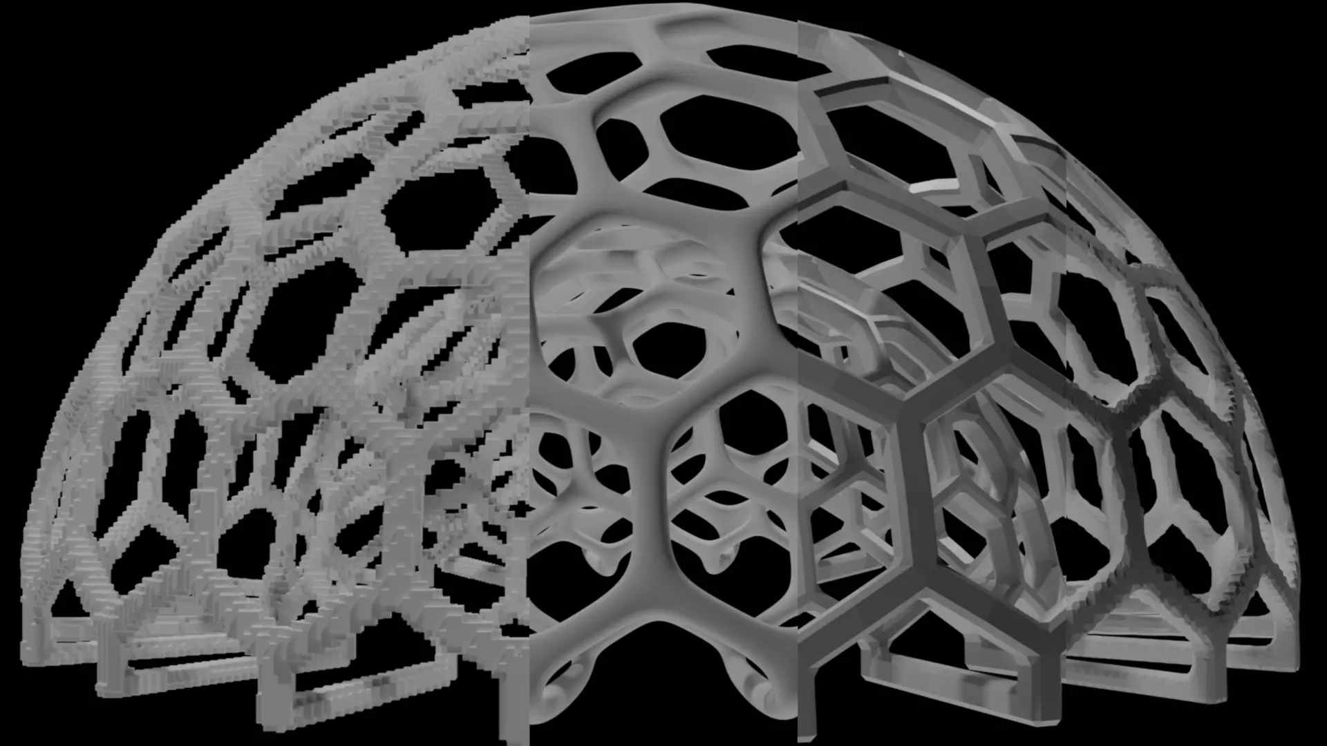 Ico Sphere Utensil Organizer 3D print model_0