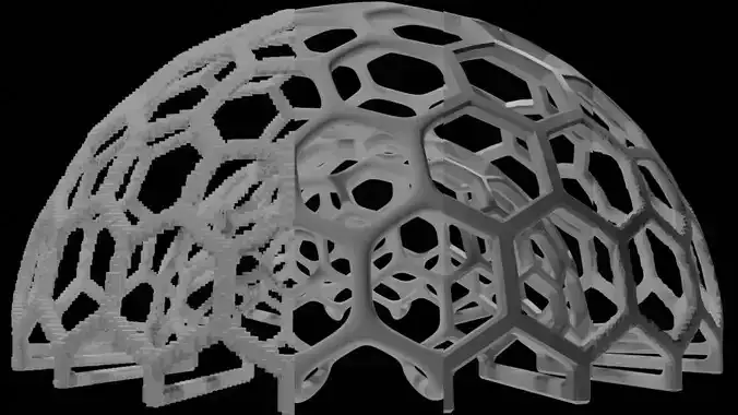 Ico Sphere Utensil  Organizer 3D print model