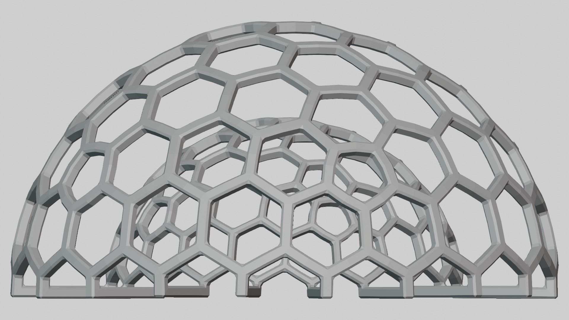 Ico Sphere Utensil Organizer 3D print model_19