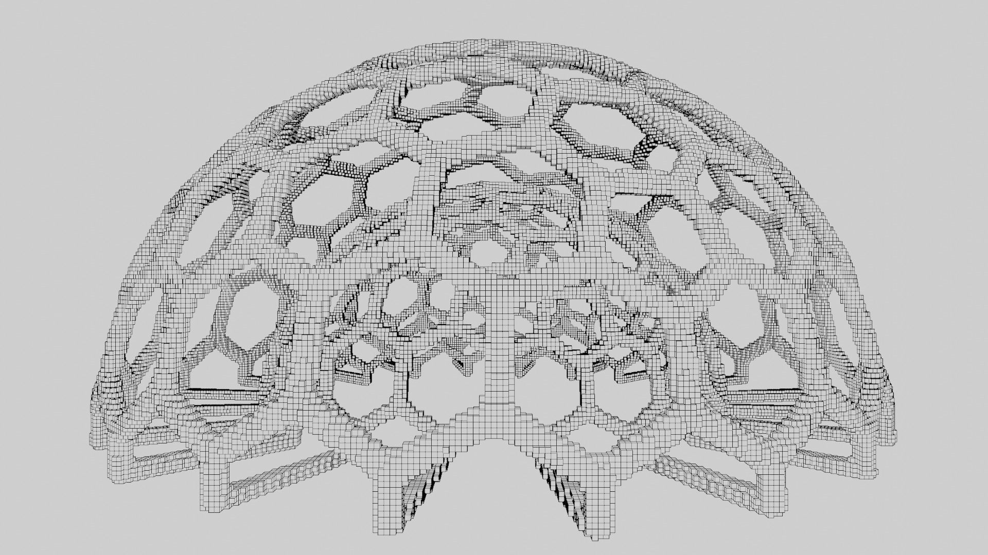 Ico Sphere Utensil Organizer 3D print model_27