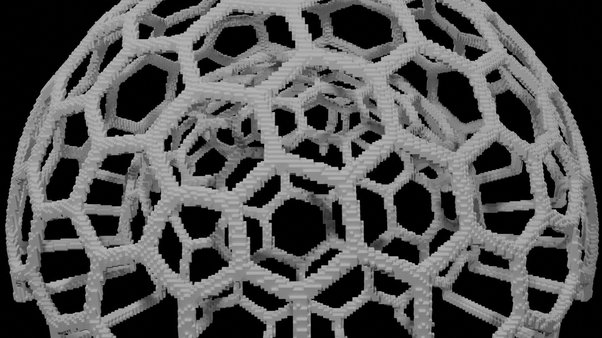 Ico Sphere Utensil Organizer 3D print model_6