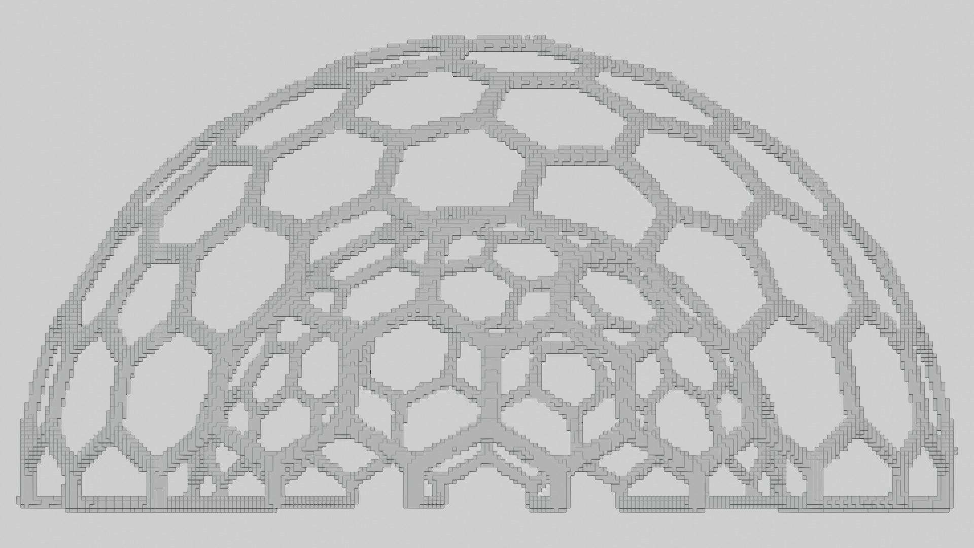 Ico Sphere Utensil Organizer 3D print model_16