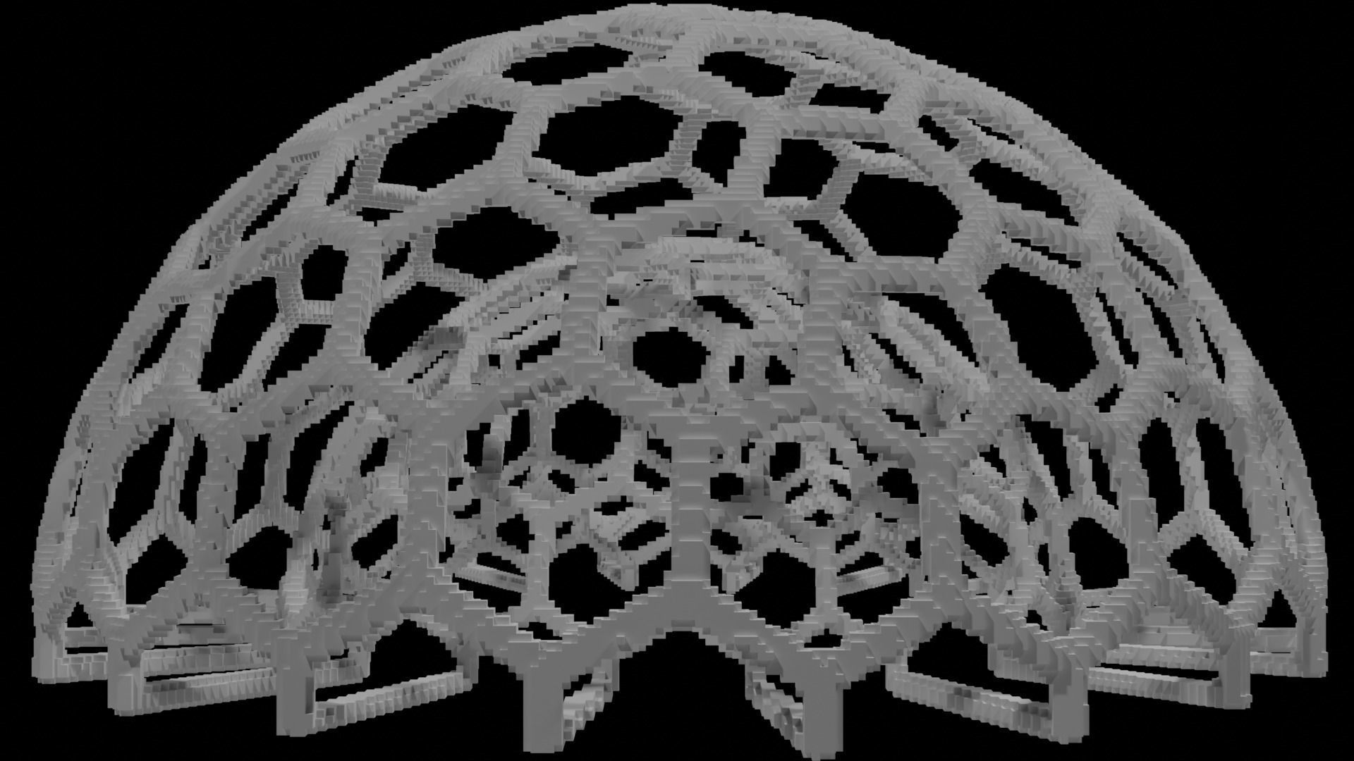 Ico Sphere Utensil Organizer 3D print model_14