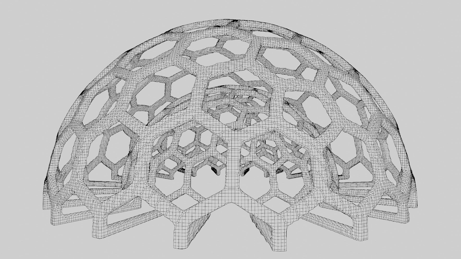 Ico Sphere Utensil Organizer 3D print model_30