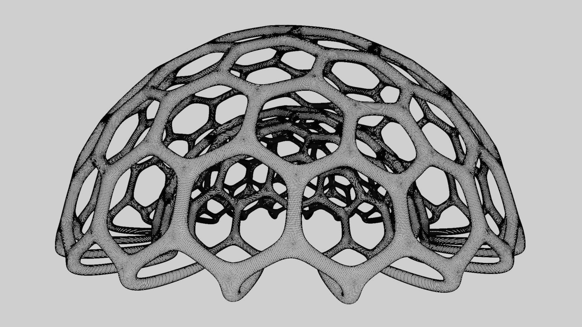 Ico Sphere Utensil Organizer 3D print model_28