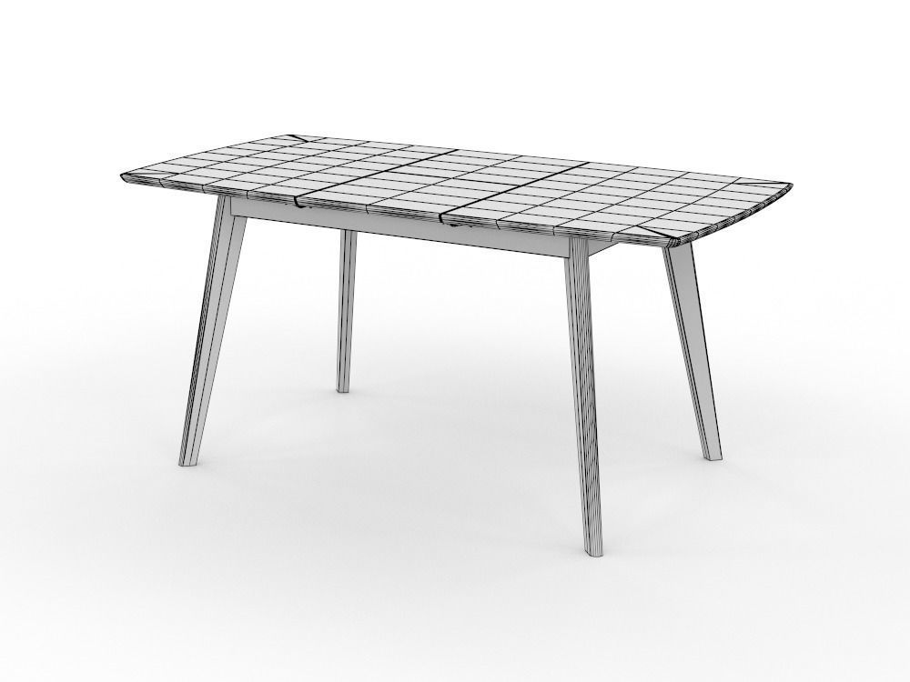 Dining table PBR low-poly Low-poly 3D model_5