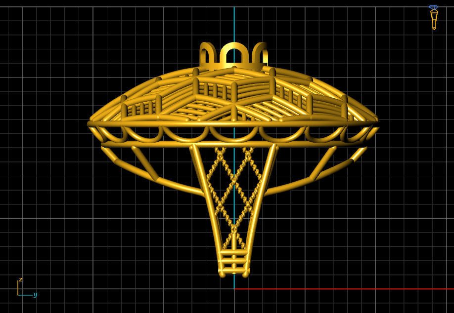 Ring 3d jewelry Rp CAD CAM 3D model_3