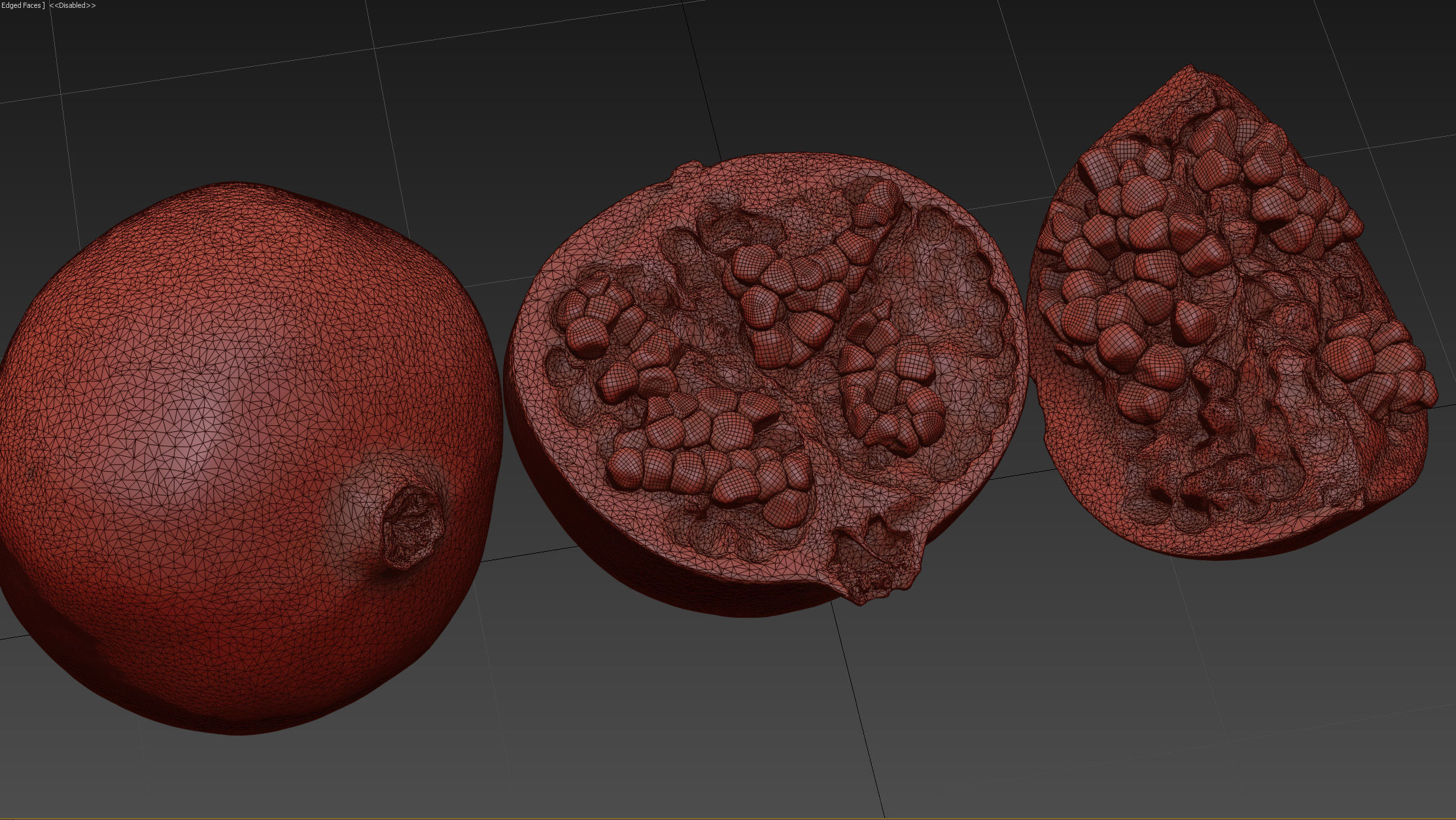 4k scanned Pomegranate 02 3D model_27