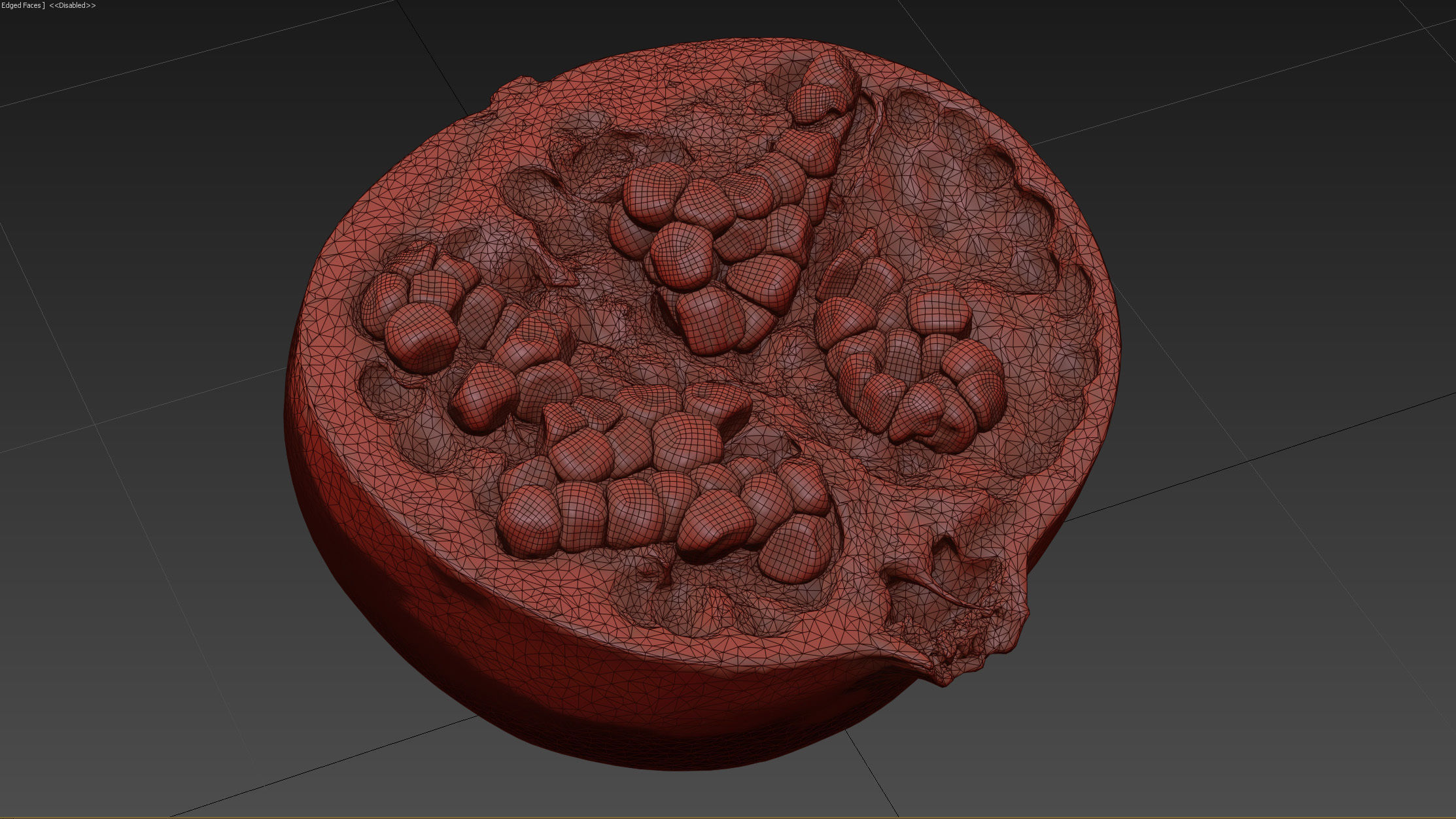 4k scanned Pomegranate 02 3D model_33