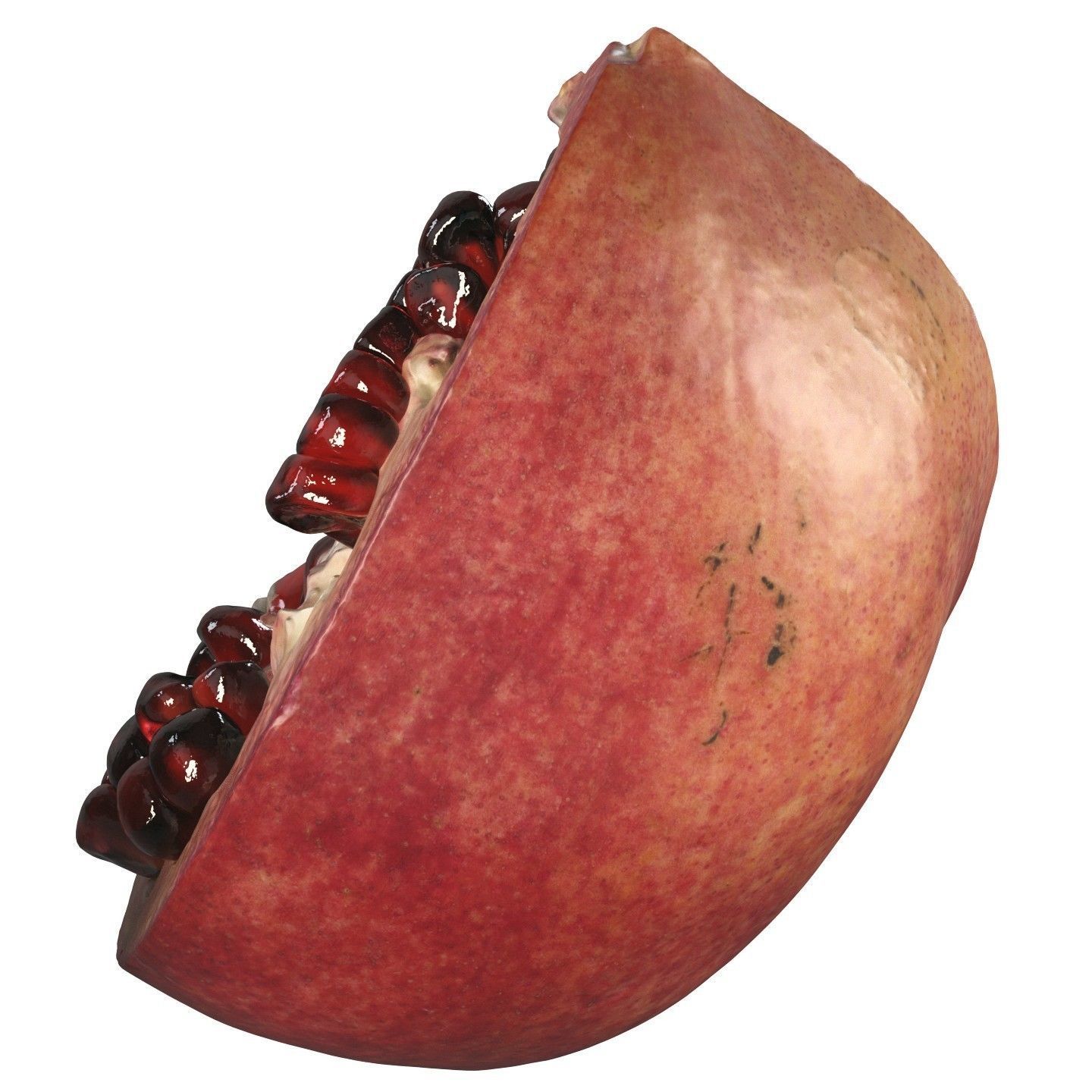 4k scanned Pomegranate 02 3D model_9