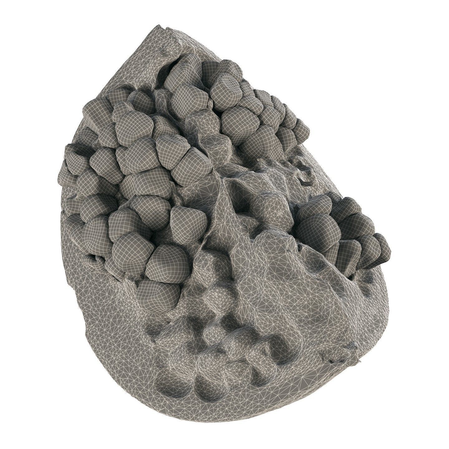 4k scanned Pomegranate 02 3D model_14