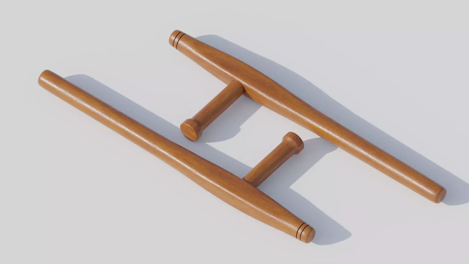 Tonfas Okinawa 3D model