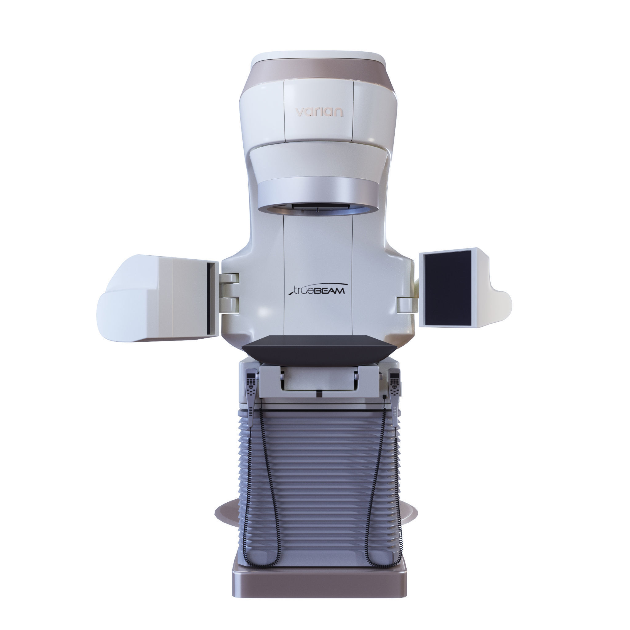 Varian Truebeam radiotherapy unit 3D model_3