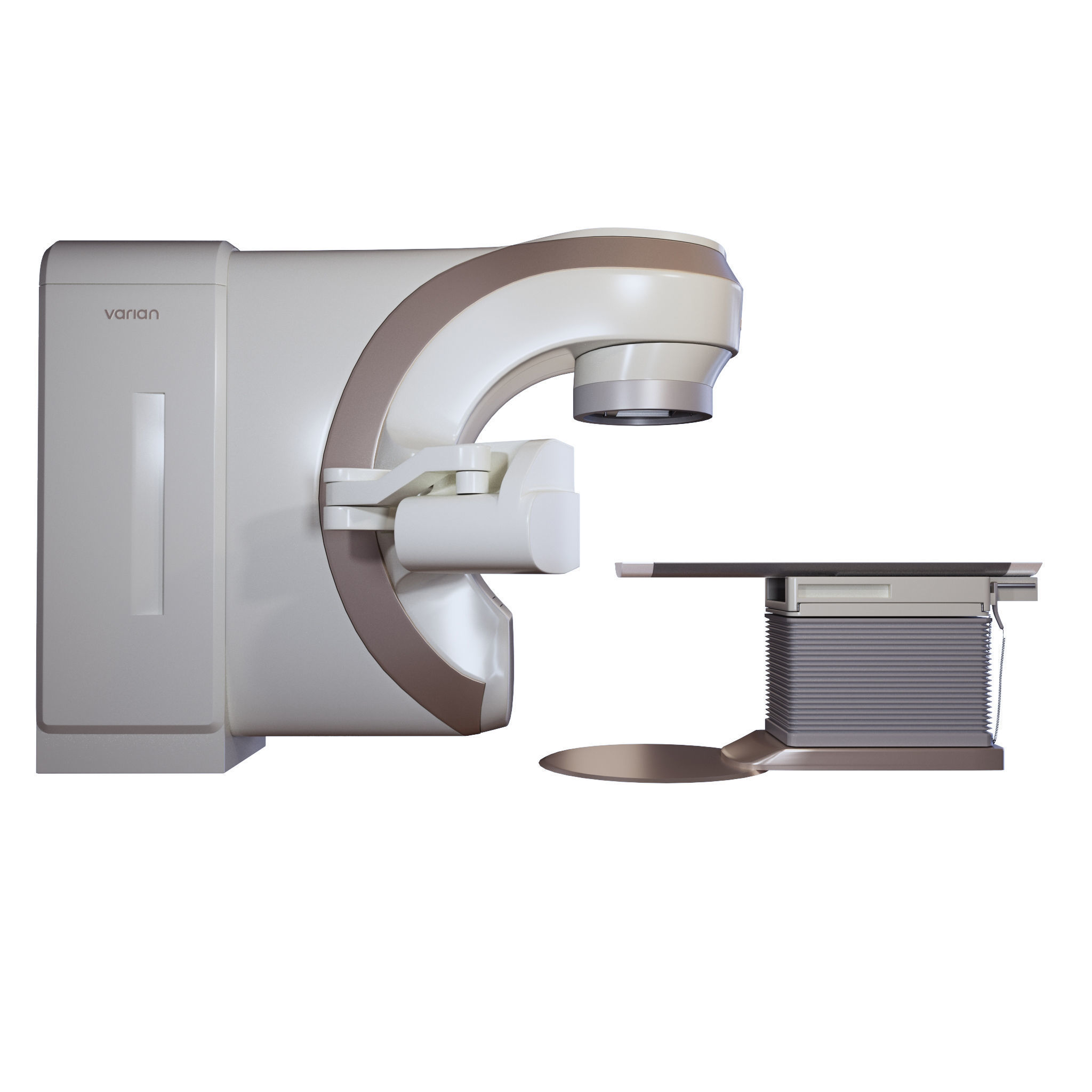 Varian Truebeam radiotherapy unit 3D model_5