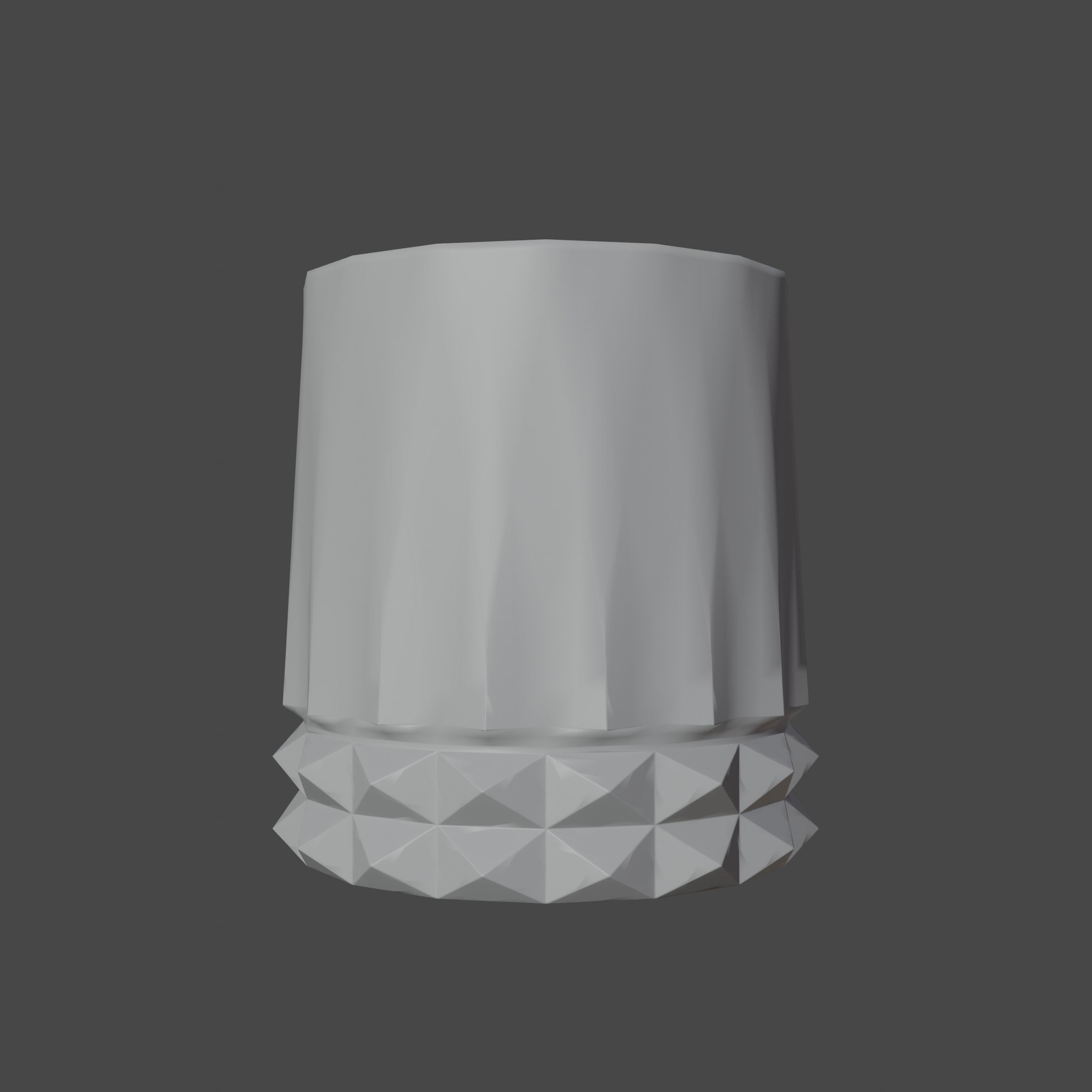 Glass whiskey 3D model_4