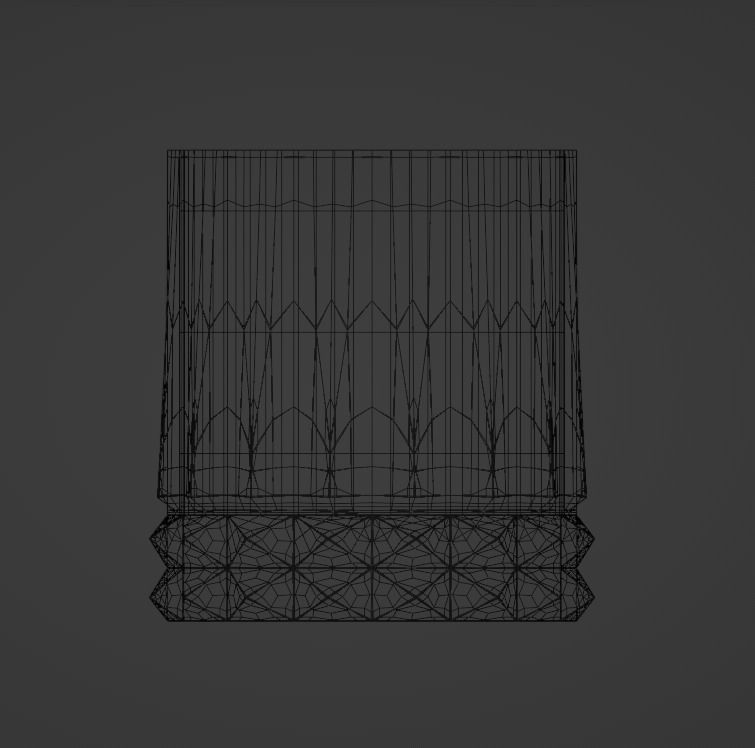 Glass whiskey 3D model_7