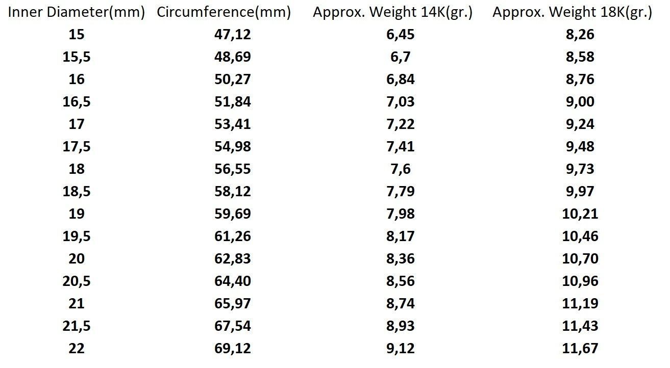 Set of Bvlgari thin rings 3D print model_15