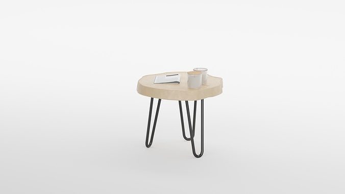 Coffee Table Sets Collection 3D model 2