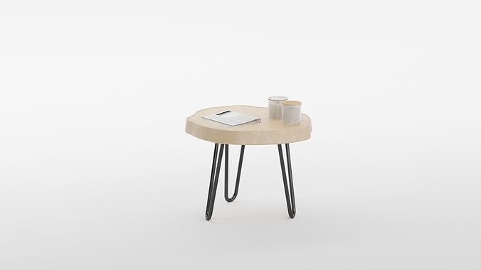 Coffee Table Sets Collection 3D model 5