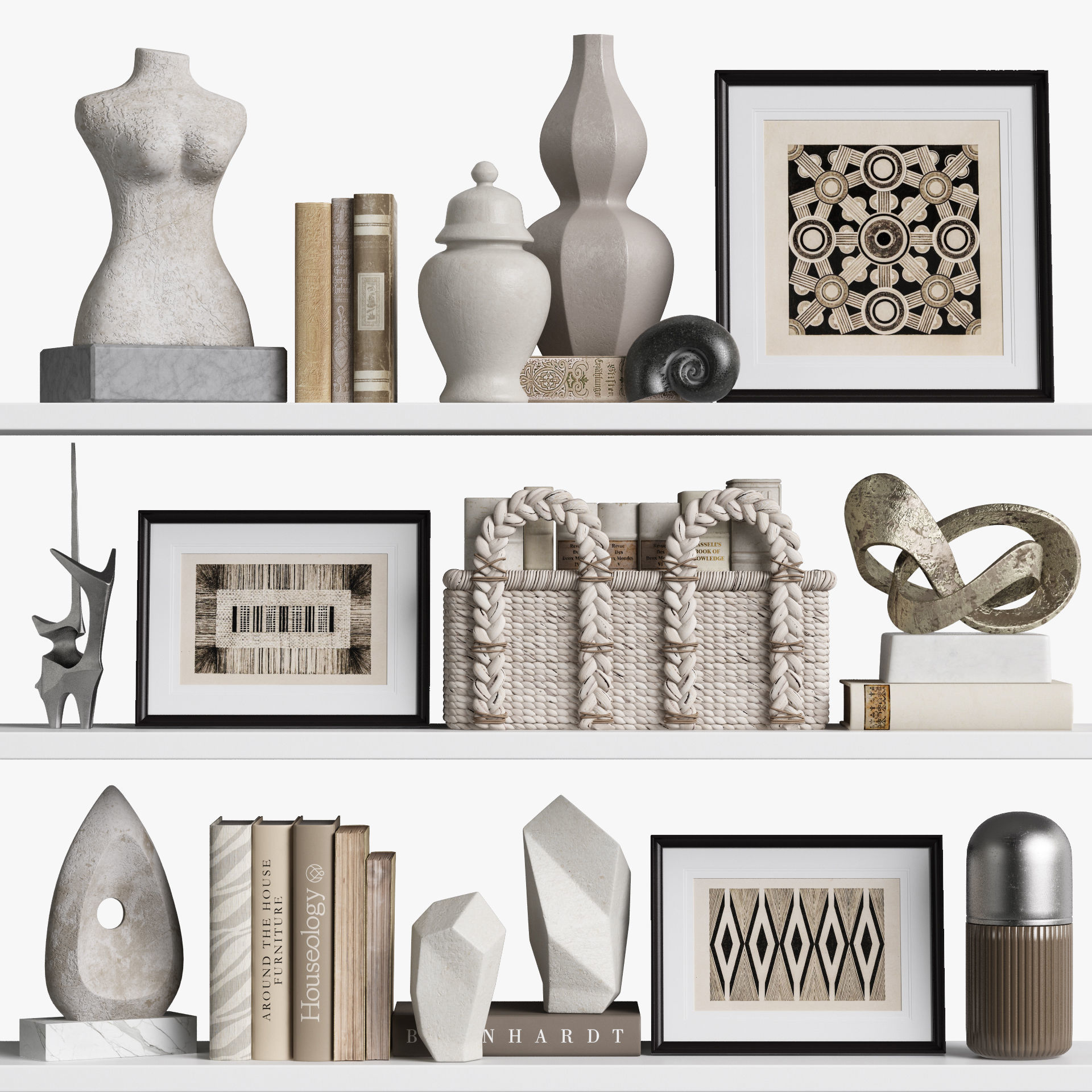 Decor Set 173 3D model_1