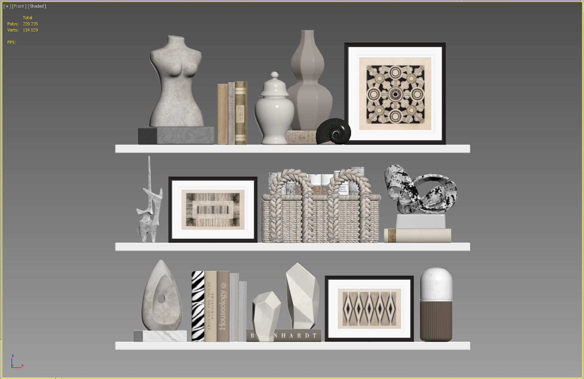 Decor Set 173 3D model_6