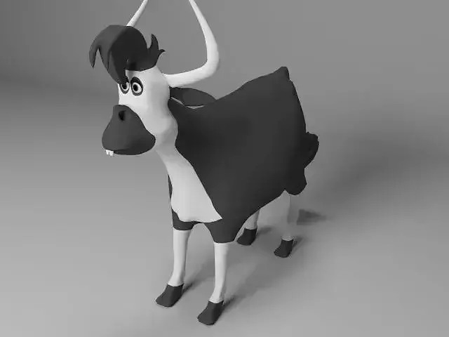 Cartoon Cow