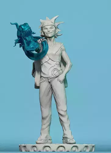 Lion Messi Manga DREAMLAND 3D print model