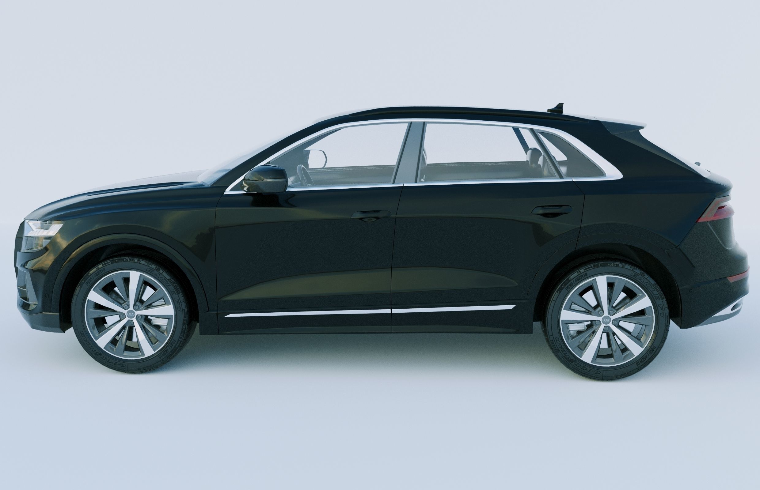 Audi Q8 Sportcar 3D model_2