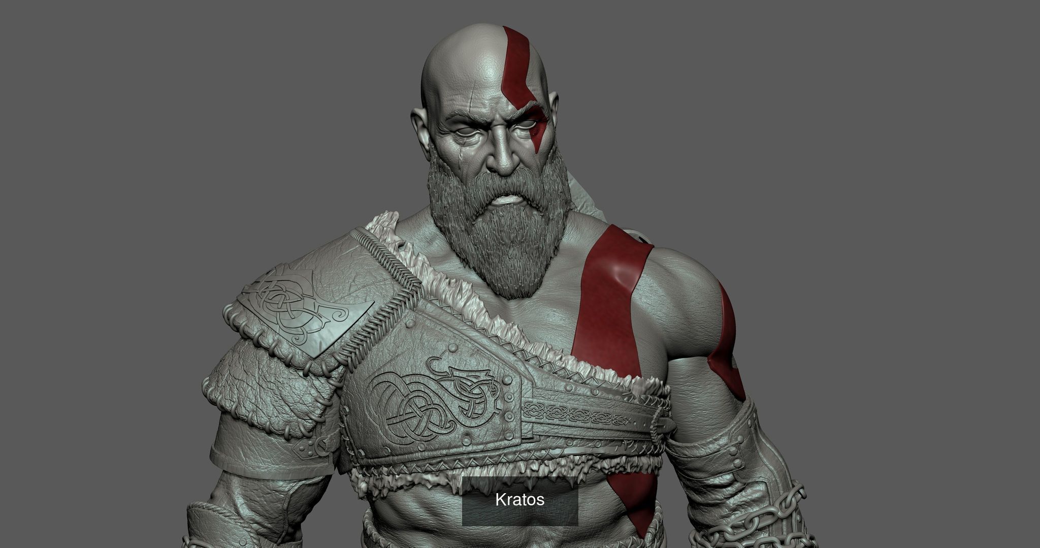 Kratos and Atreus  3D Model Collection_2
