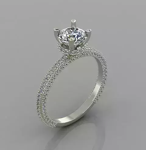Solitaire Jewelry Ring