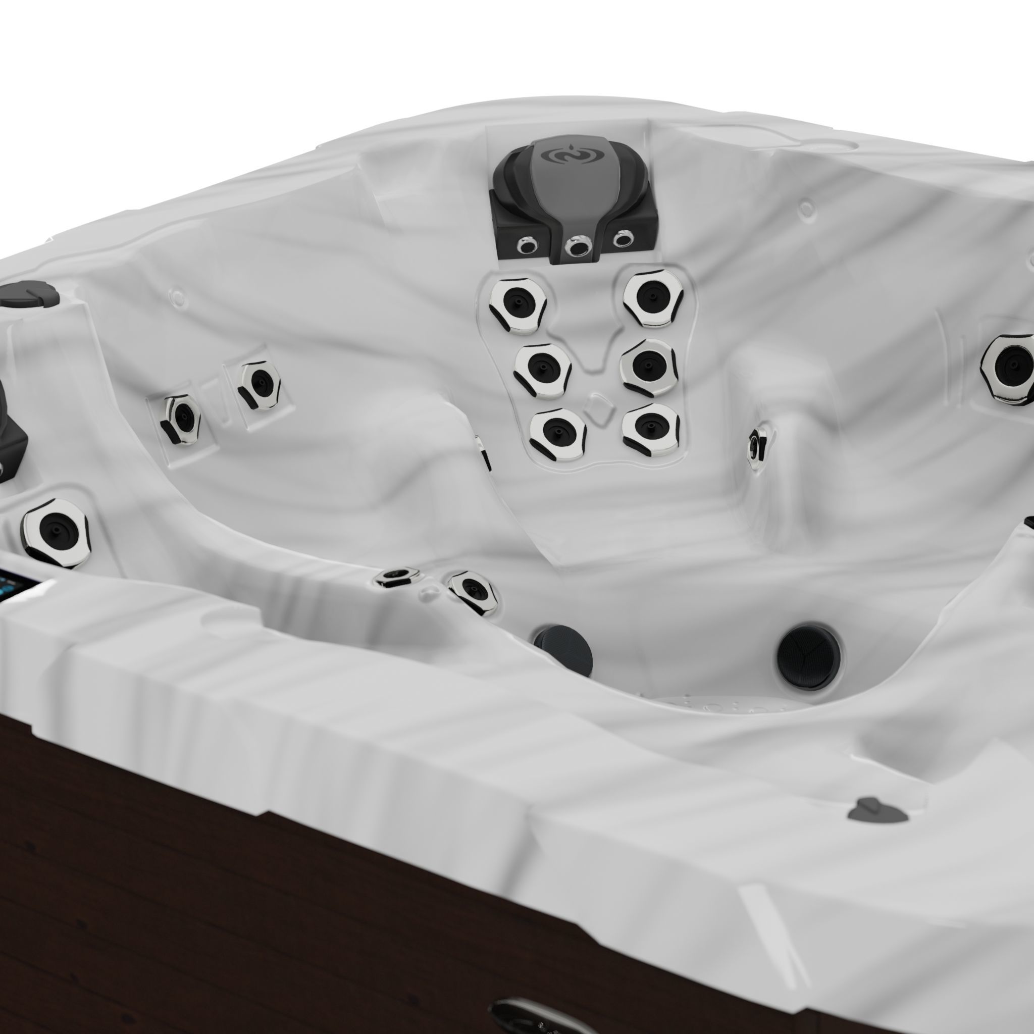 3D model of Hot Tub Jacuzzi D1 Spas Diplomat Low-poly 3D model_1