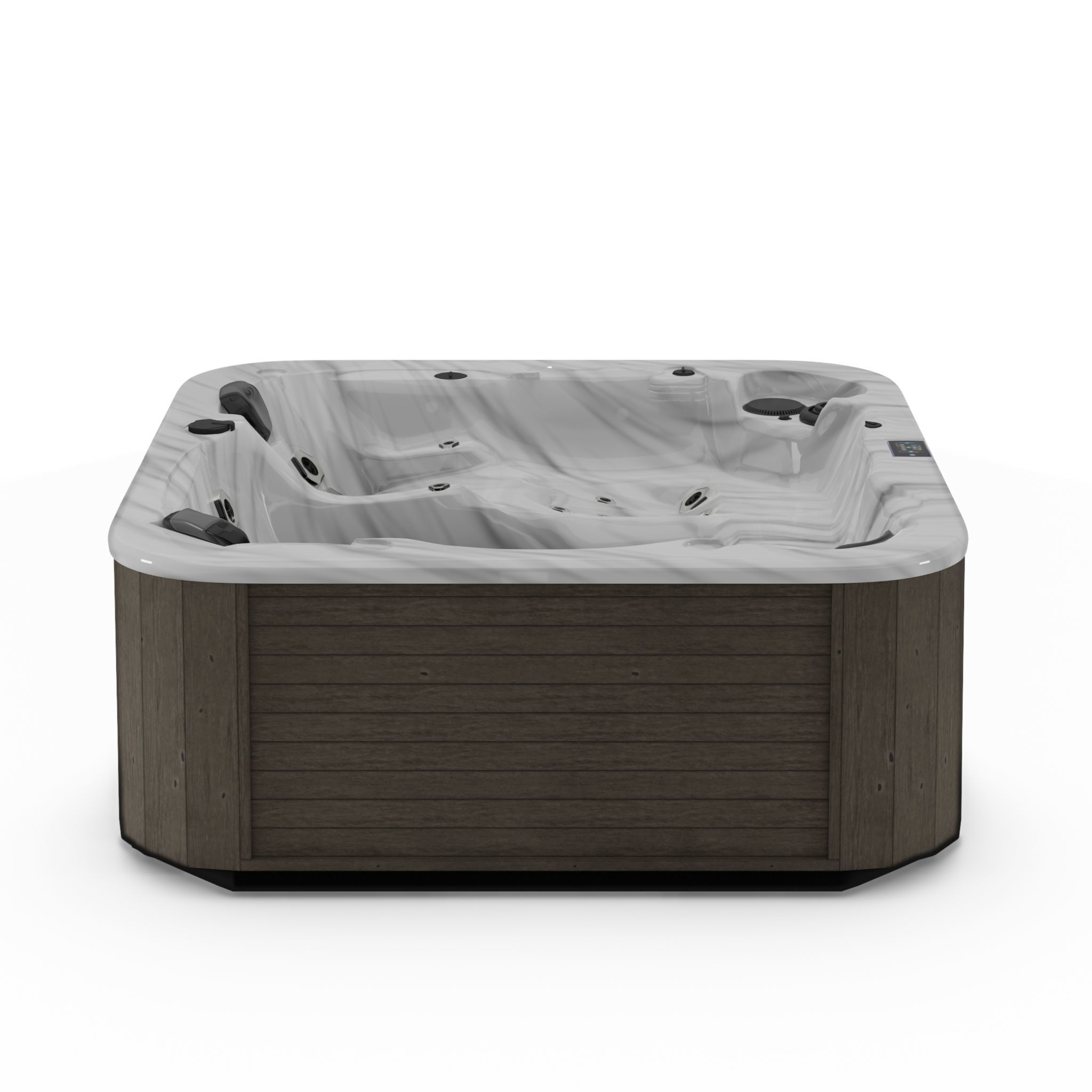 3D model of Hot Tub Jacuzzi D1 Spas Aurora Low-poly 3D model_2