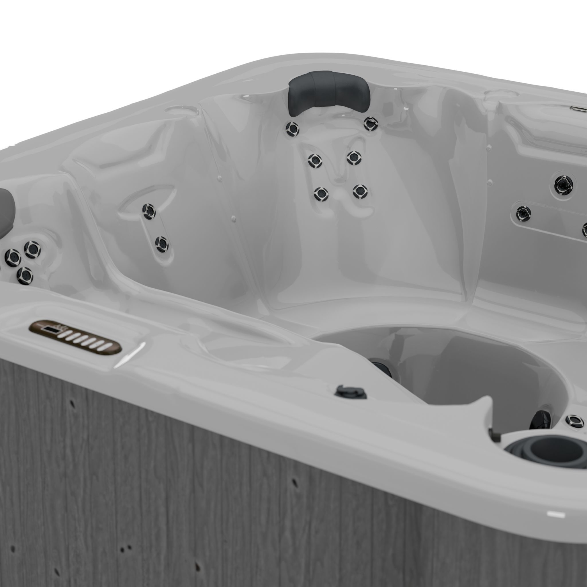 3D model of Hot Tub Jacuzzi D1 Spas Wayfarer Low-poly 3D model_1