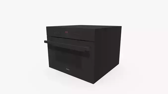 Oven Amica AMMB44E2GCB X-TYPE Black 3D Model Low-poly 3D model