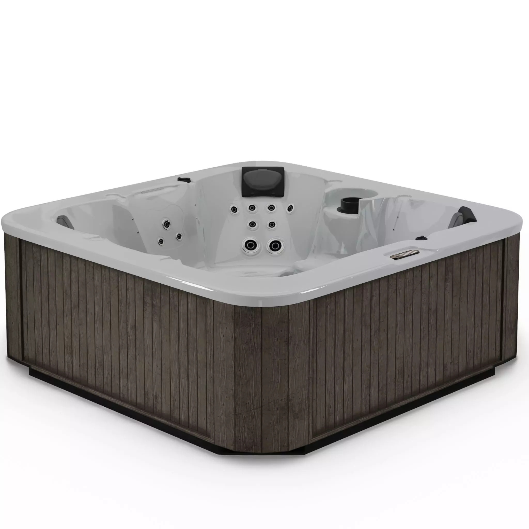 3D model of Hot Tub Jacuzzi D1 Spas Meridian Low-poly 3D model_0