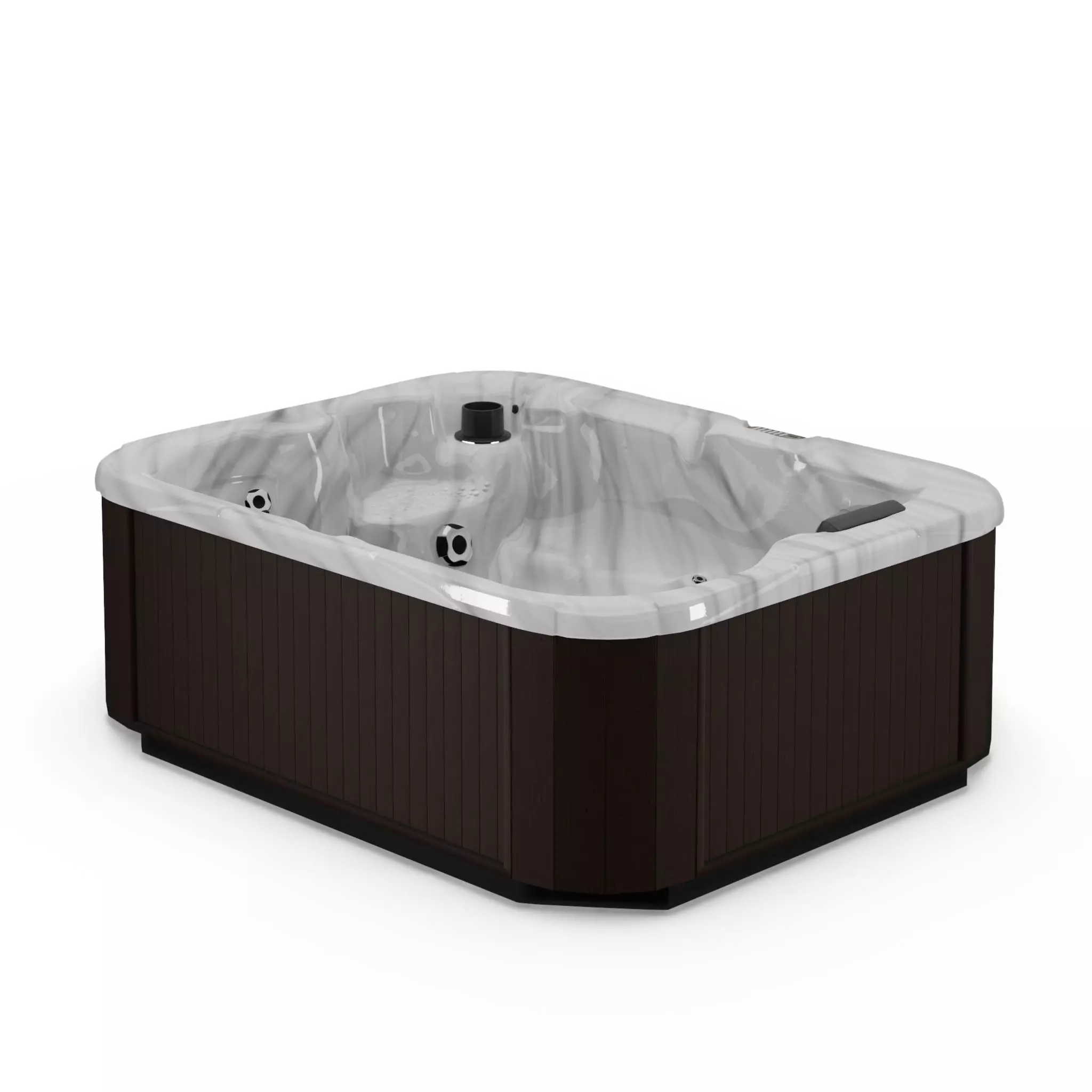 3D model of Hot Tub Jacuzzi D1 Spas Serenade Low-poly 3D model_0